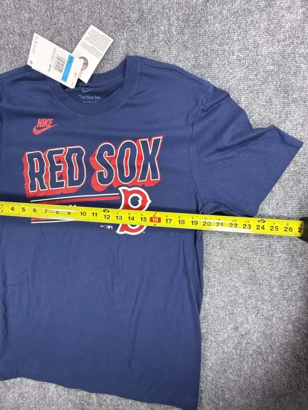 Nike Boston Red Sox Cooperstown Collection Est. 1901 Navy T-Shirt- Medium